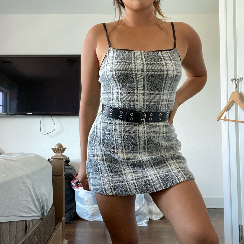 Plaid dress
